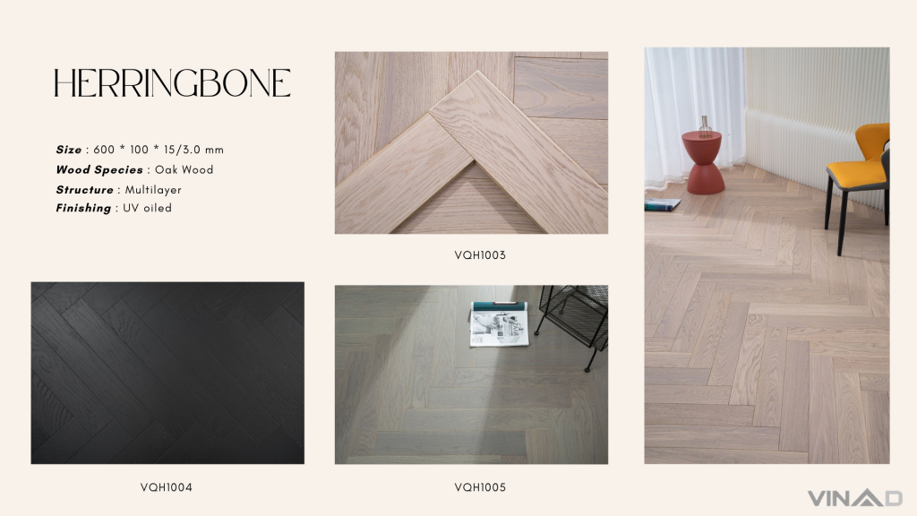 Sàn Gỗ Herringbone