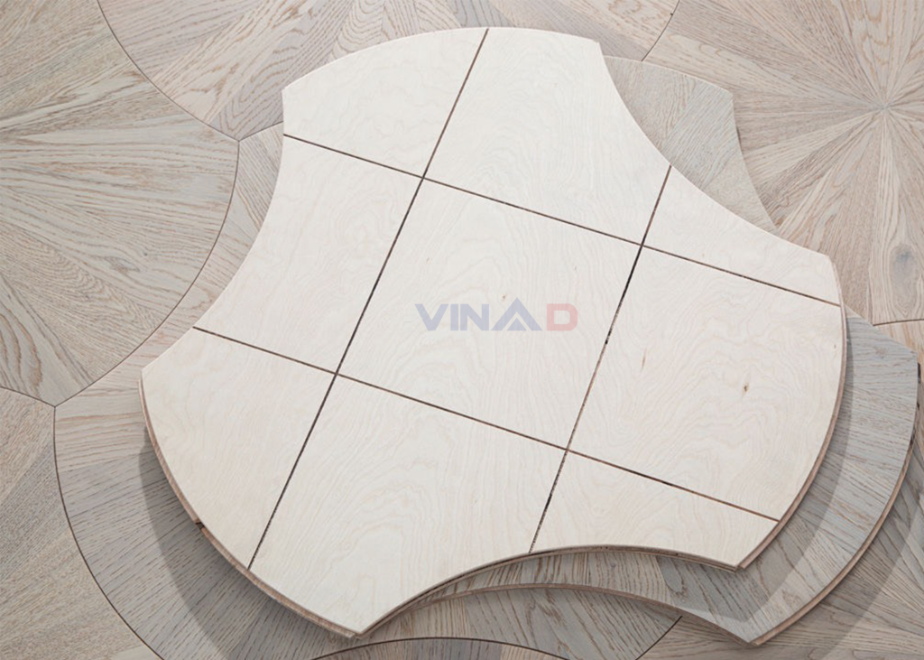 Sàn gỗ hoa văn Lotus Parquet VYXX02