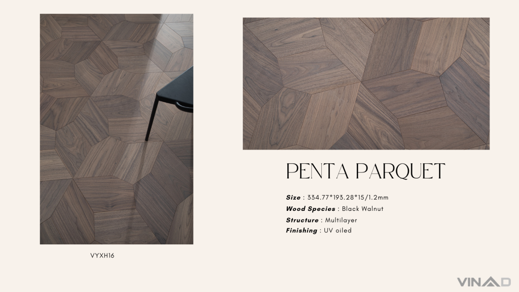 Sàn gỗ hoa văn PENTA PARQUET