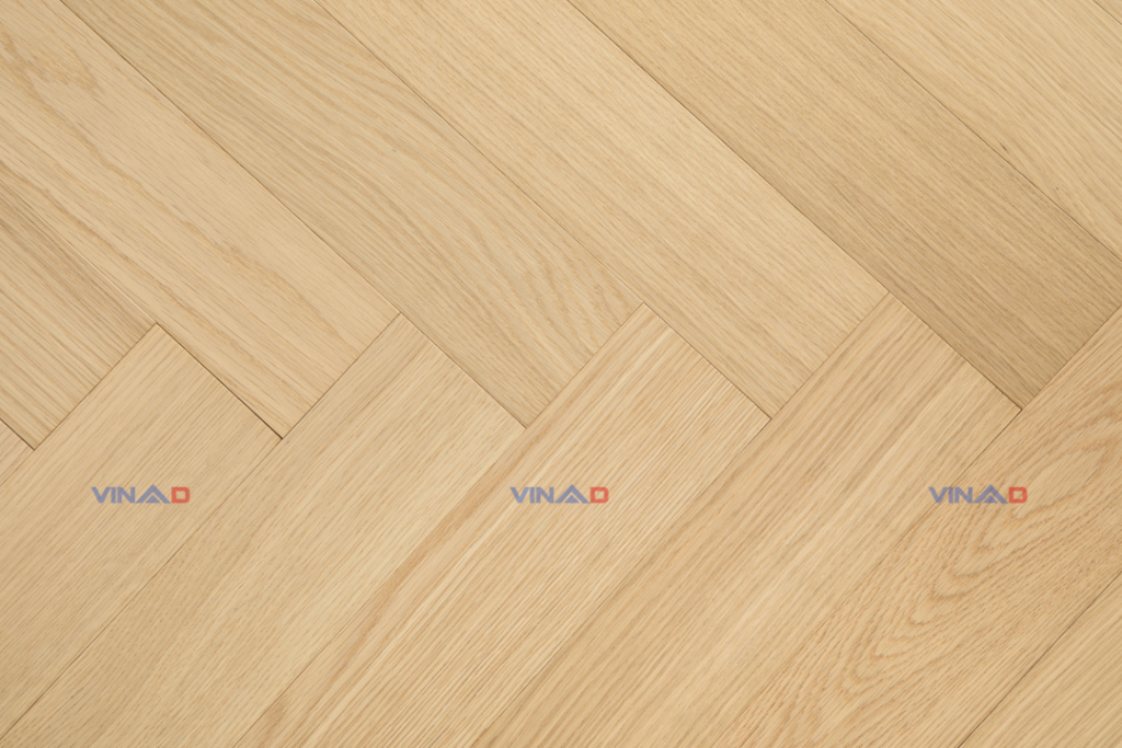 Sàn gỗ Plywood VinaD thiết kế xương cá Herringbone