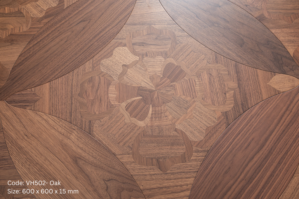 Flower Square Parquet VH502 - 4.150.000 đ/m2