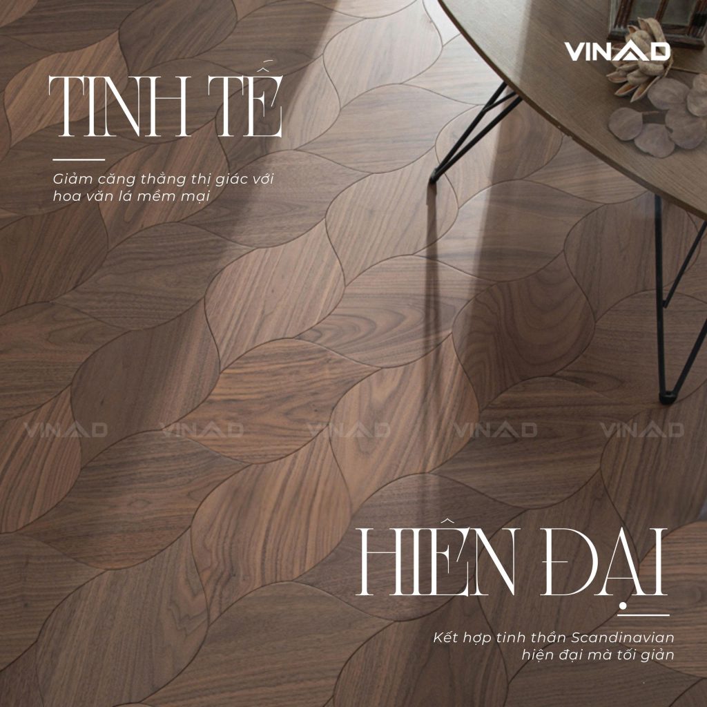 Sàn Gỗ Hoa Văn LEAF VYXH19