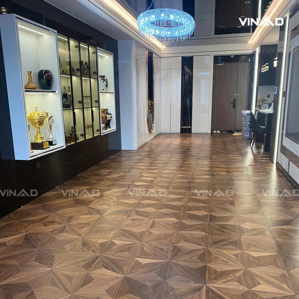 Vẻ Đẹp Nghệ Thuật Của Sàn Gỗ Hoa Văn VinaD