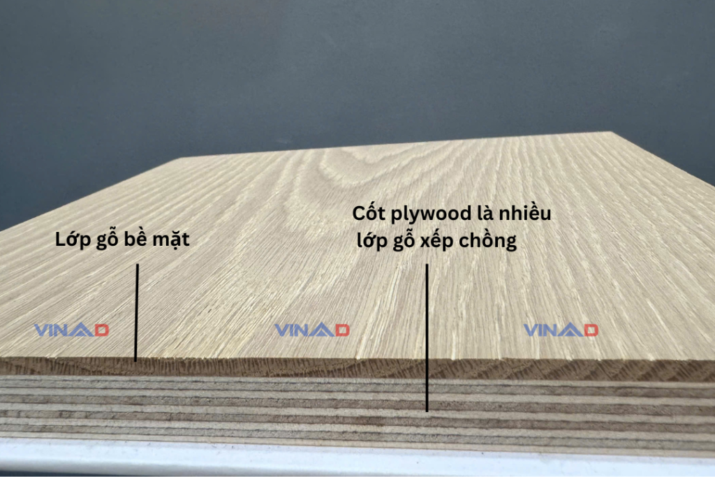 Cấu tạo sàn gỗ Kỹ thuật
