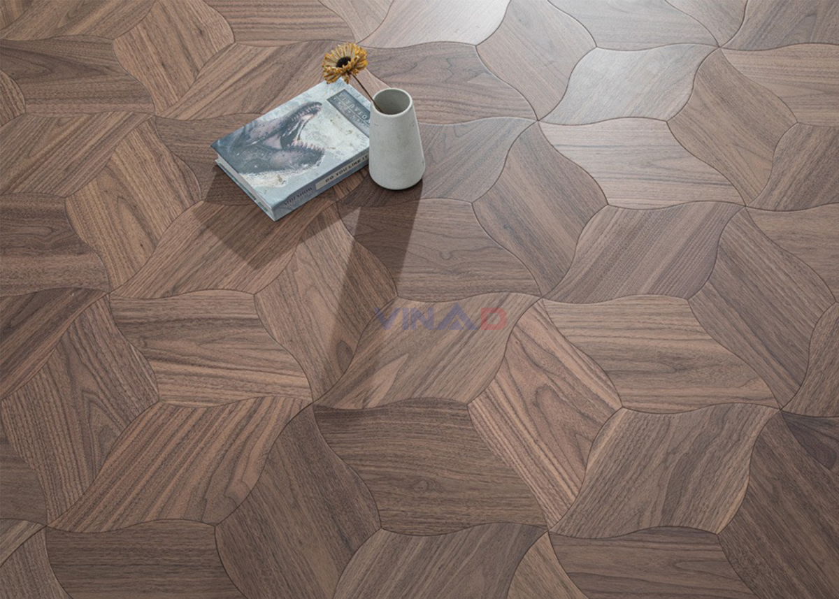 sàn gỗ hoa văn LEAF PARQUET VYXH10 02