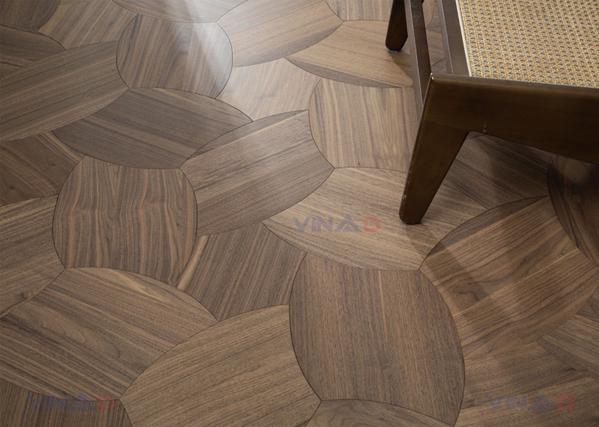 Sàn gỗ hoa văn Leaf Parquet VYXX28 01