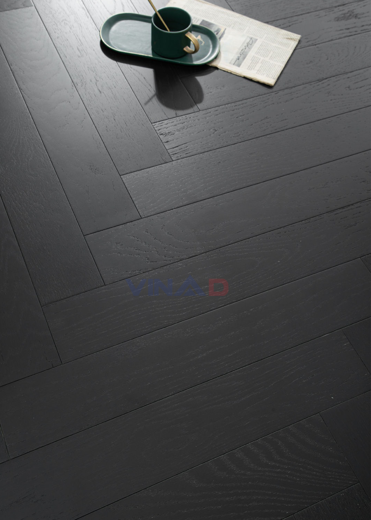 Sàn gỗ xương cá Herringbone V1004