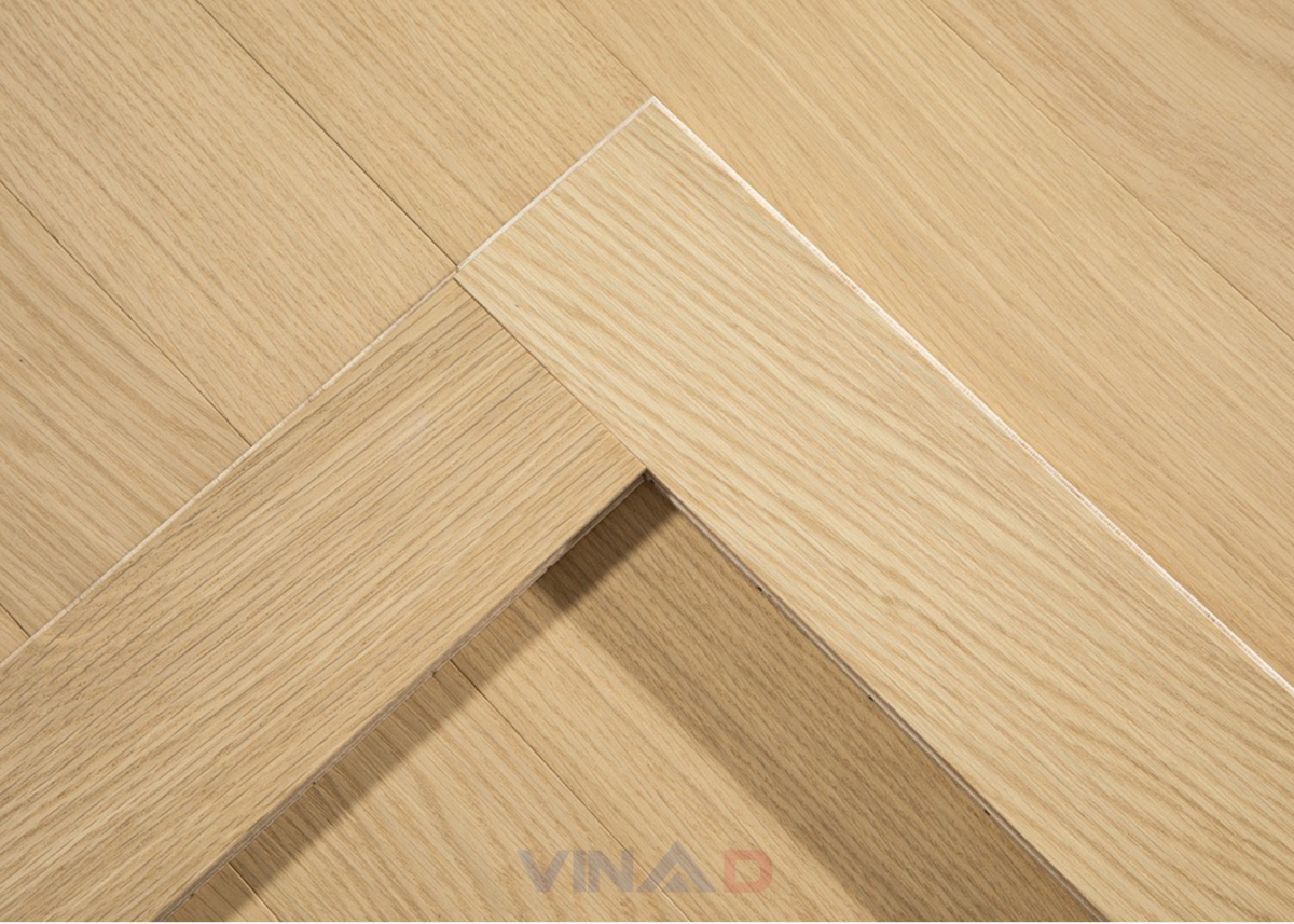 Sàn gỗ xương cá Herringbone V1001